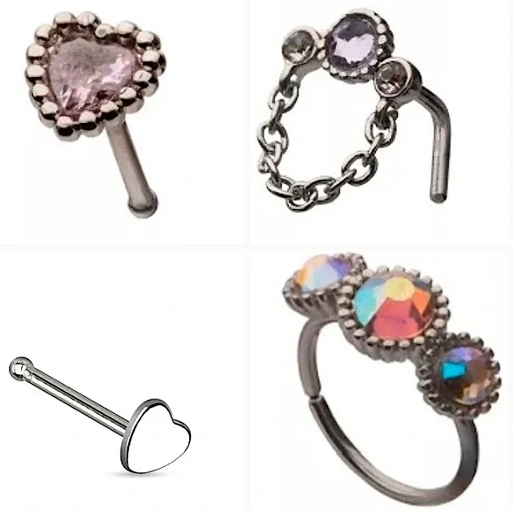 Spencer’s Nose Rings - Picture 1 of 5